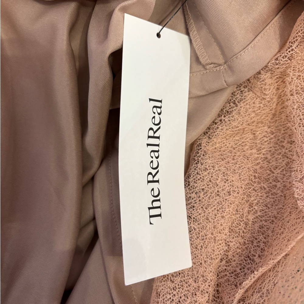 JS Collections Peach Beaded Maxi Gown - Picture 8 of 8